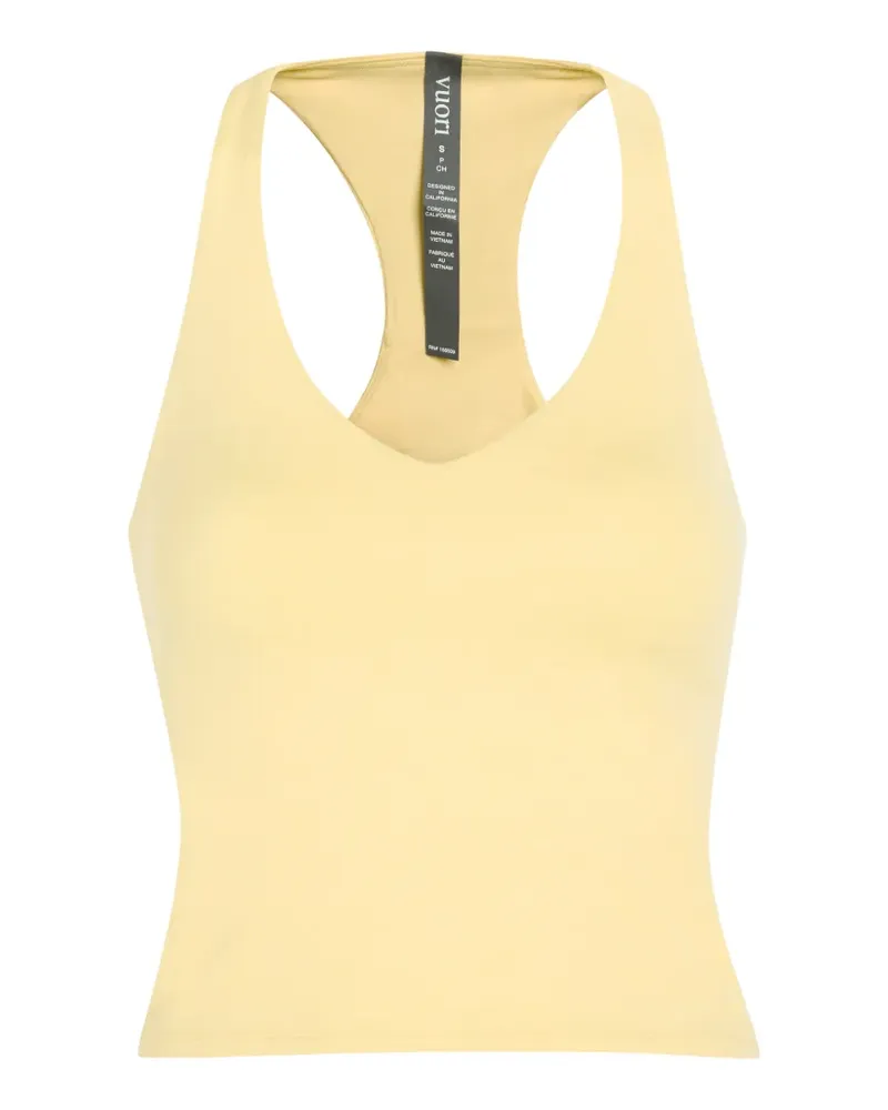 vuori Halo Performance 2.0 racerback tank top - Gelb Gelb