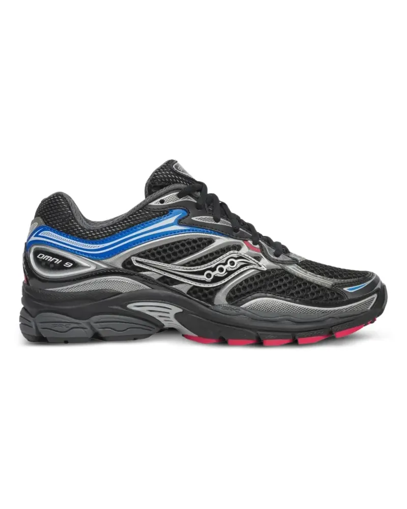 Saucony ProGrid Omni 9 multi panels sneakers - Schwarz Schwarz
