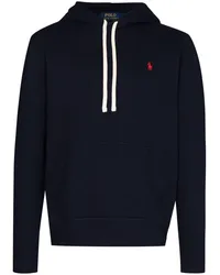 Ralph Lauren Hoodie mit Logo-Stickerei Blau