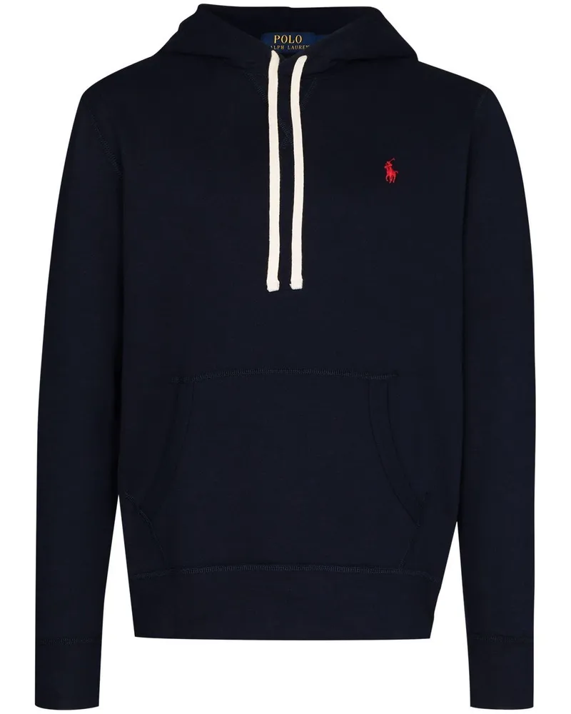 Ralph Lauren Hoodie mit Logo-Stickerei - Blau Blau