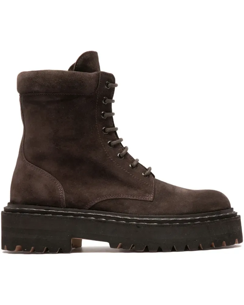 Officine Creative Italia Blossom Schnürstiefel - Braun Braun