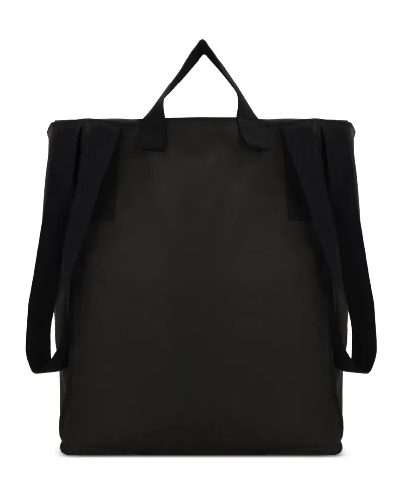 GR10K Handtasche mit Print - Grau Grau