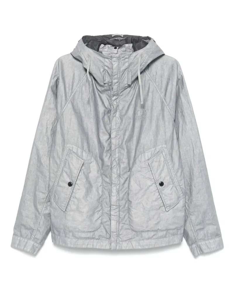 C.P. Company Lino Wax Jacke - Grau Grau