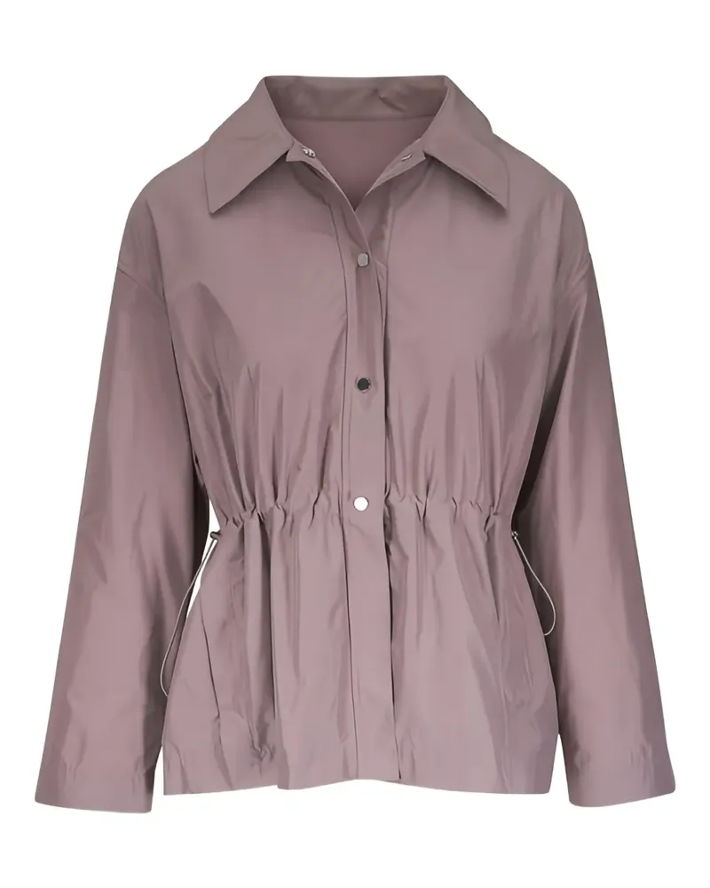 Lafayette148 Hickory Tech Jacke mit Kordelzug - Nude Nude