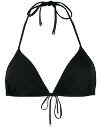 Dolce & Gabbana Triangel-Bikinioberteil Schwarz