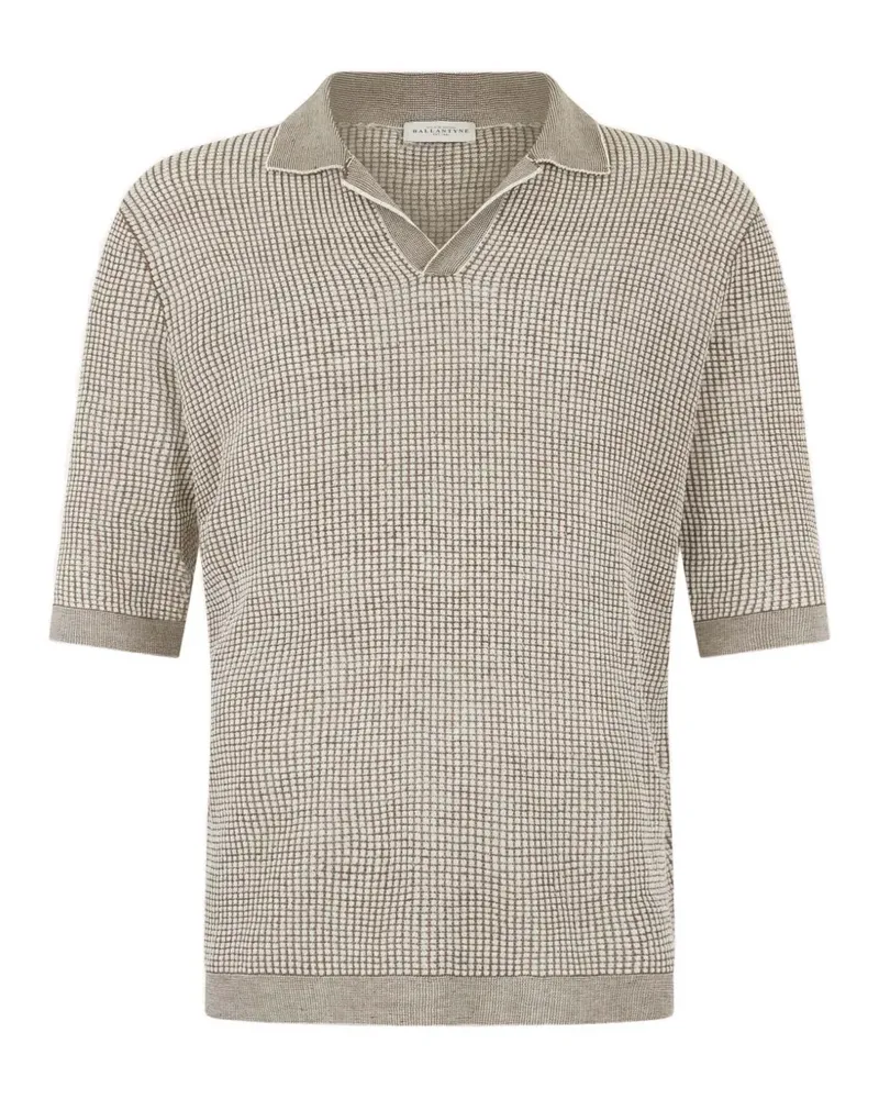 Ballantyne Poloshirt mit kurzen Ärmeln - Weiß Weiß