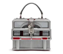 Juke-box Dolce Box-Handtasche - Silber