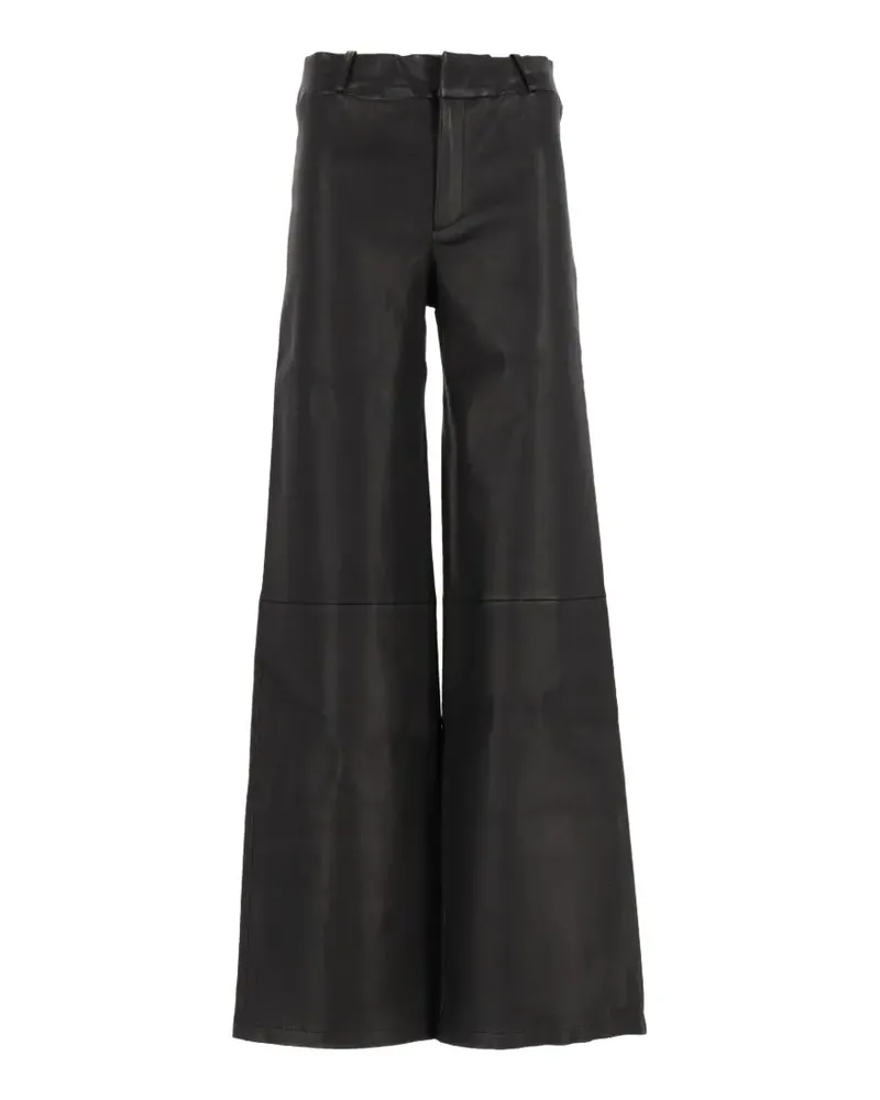 Arma Marina leather trousers - Schwarz Schwarz