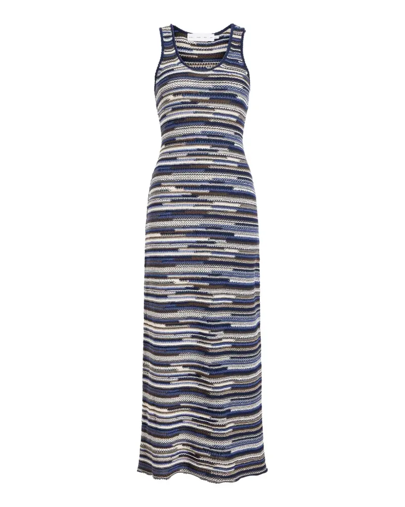 Proenza Schouler Gestricktes Zinah Maxikleid - Blau Blau