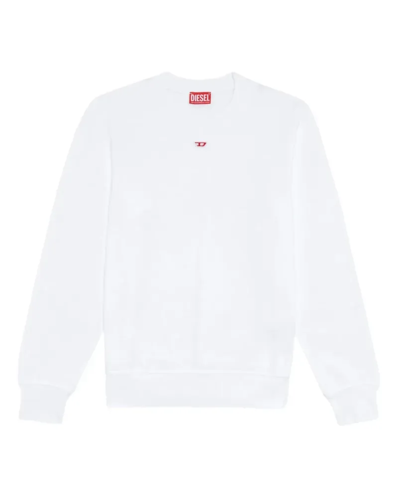 Diesel S-Ginn-D cotton sweatshirt - Weiß Weiß