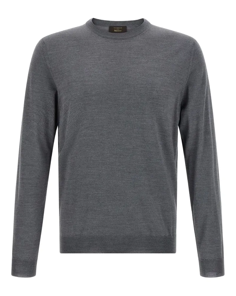 Zanone Pullover mit Rundhalsausschnitt - Grau Grau