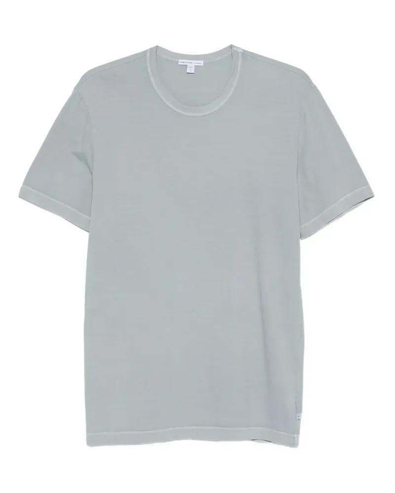 James Perse T-Shirt mit Rundhalsausschnitt - Grau Grau