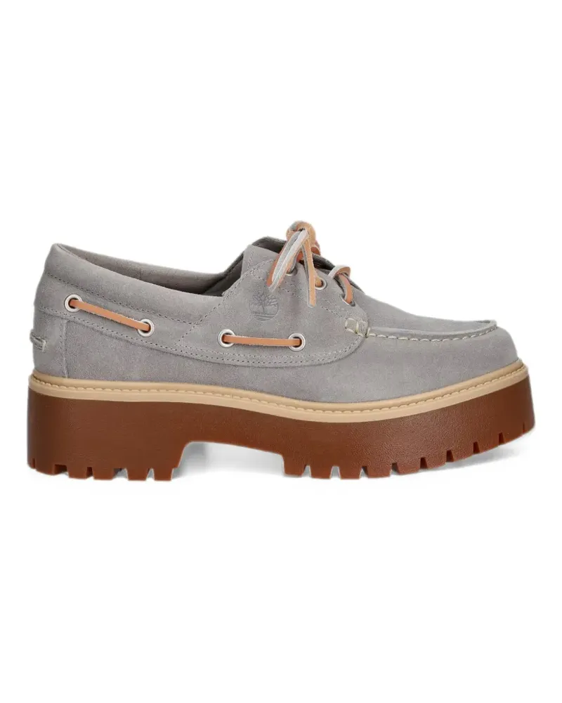 Timberland Stone Street lug-sole boat shoes - Grau Grau
