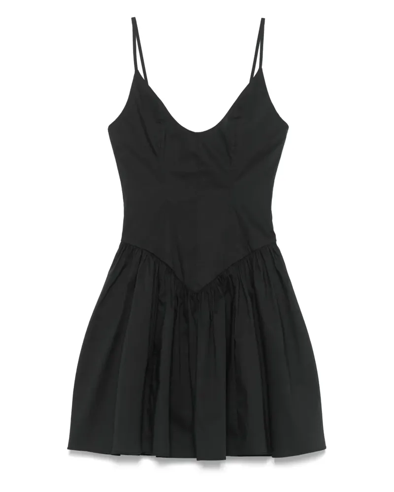 STAUD Dena Minikleid - Schwarz Schwarz