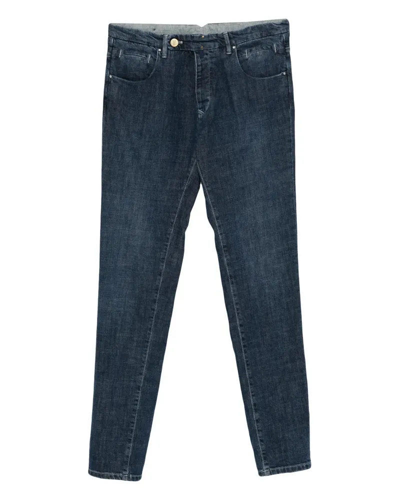 Incotex Geknöpfte Jeans - Blau Blau
