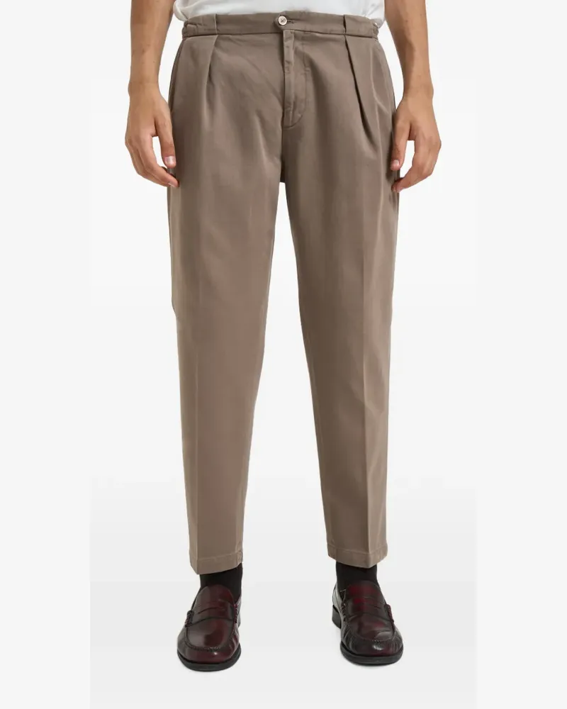 Briglia 1949 Bello D Tapered-Hose mit Falten - Nude Nude