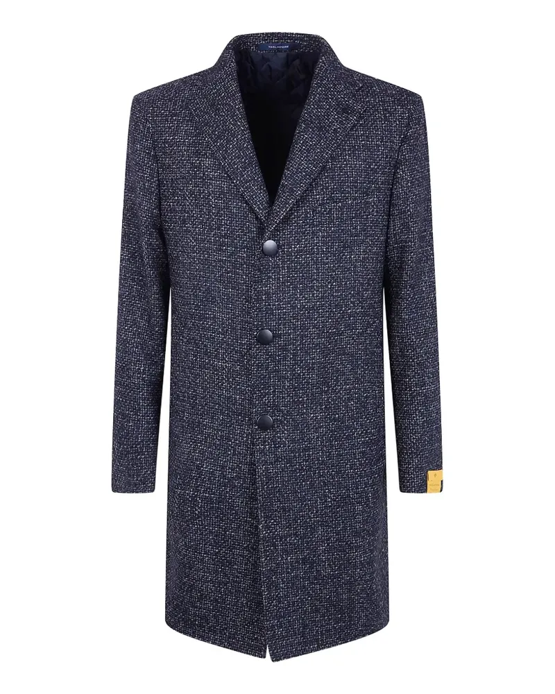 Tagliatore button classic coat - Blau Blau