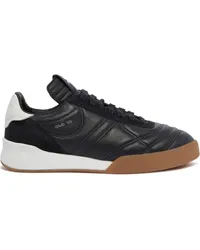 Courrèges Club 02 Ledersneakers Schwarz