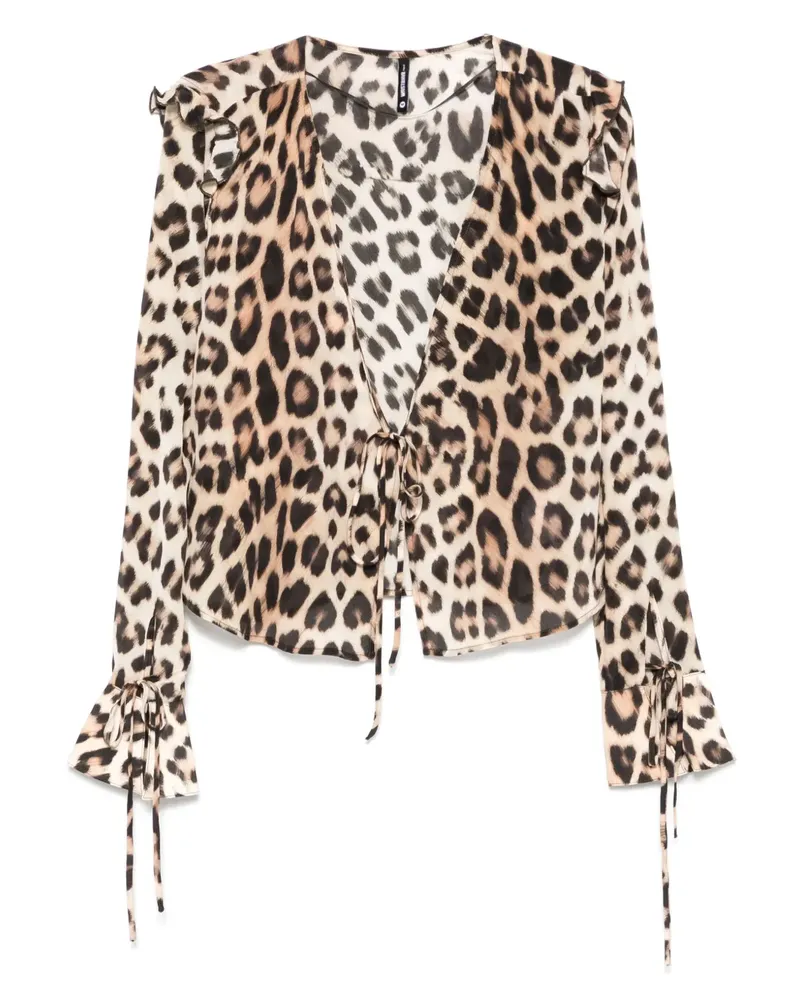 WRSTBHVR Omba Bluse - Braun Braun