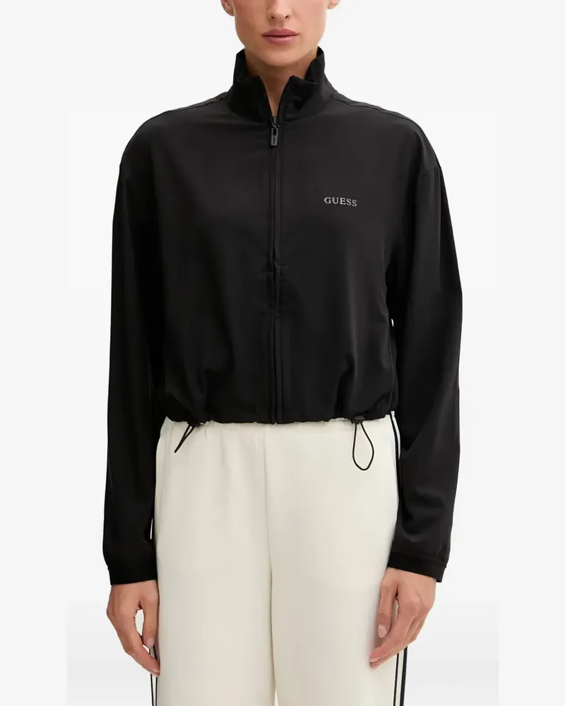 Guess Jacke mit Kordelzug - Schwarz Schwarz