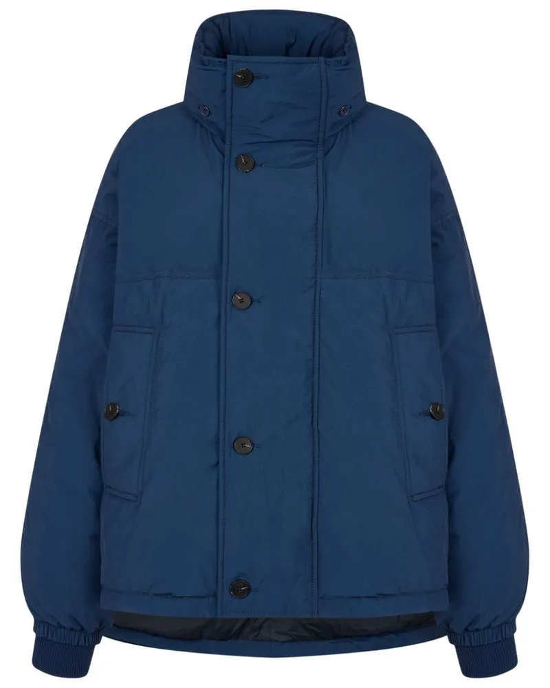 STUDIO TOMBOY Steppjacke mit abnehmbarer Kapuze - Blau Blau