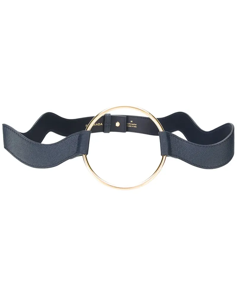 Roksanda Ilincic Mittelgroßer 'Waves' Gürtel - Blau Blau