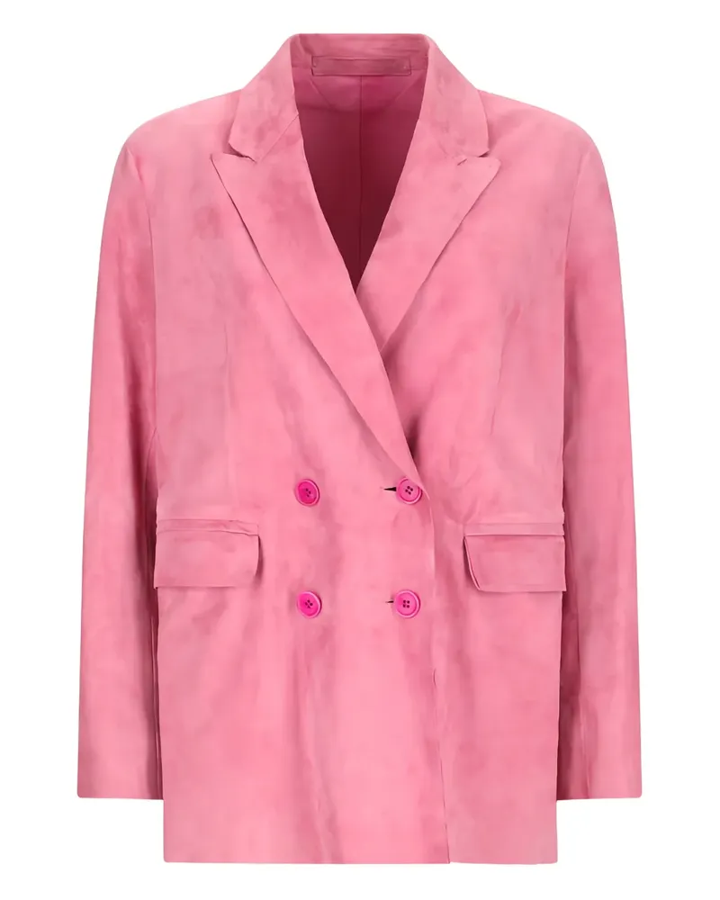 Salvatore Santoro Doppelreihiger Blazer - Rosa Rosa