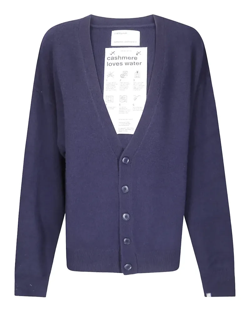 extreme cashmere Jonah V-neck cardigan - Blau Blau