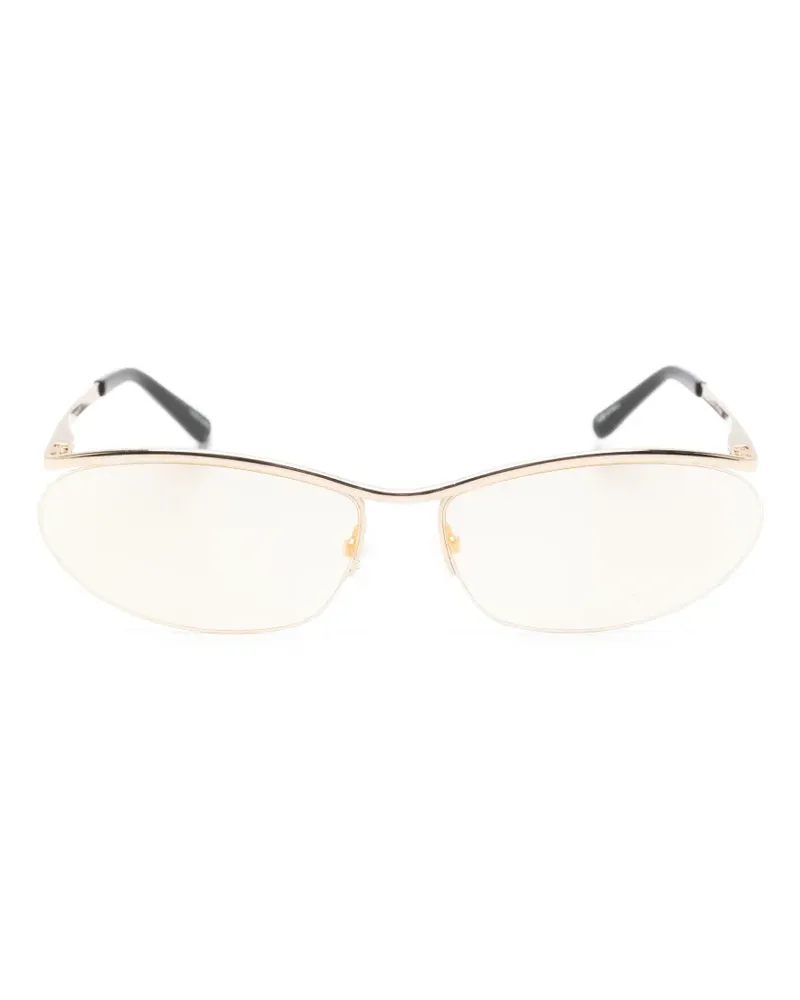 ATTICO x Linda Farrow Charlotte sunglasses - Gold Gold