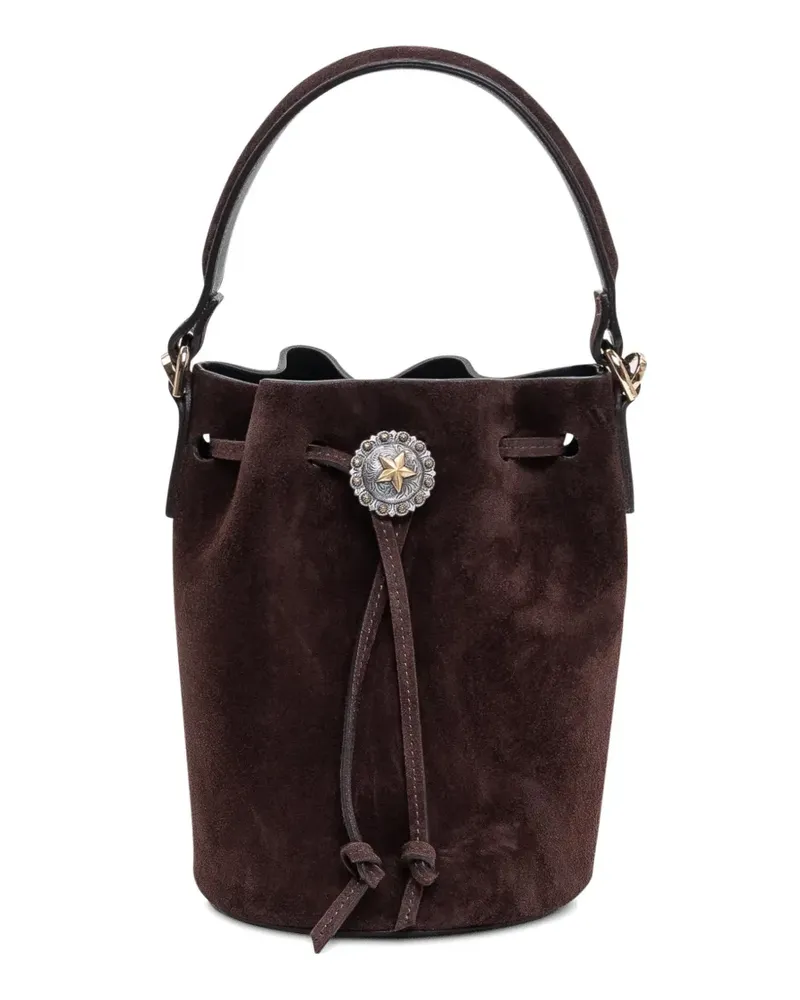 Kate Cate Dori star-motif bucket bag - Braun Braun