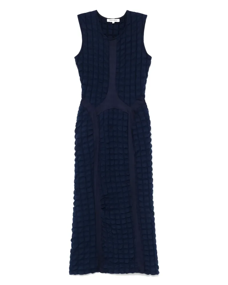 Henrik Vibskov Tie Midikleid - Blau Blau