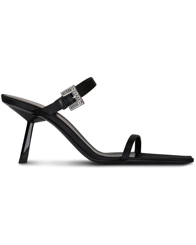 Saint Laurent Hope Sandalen mit Schnallendetail 75mm - Schwarz Schwarz