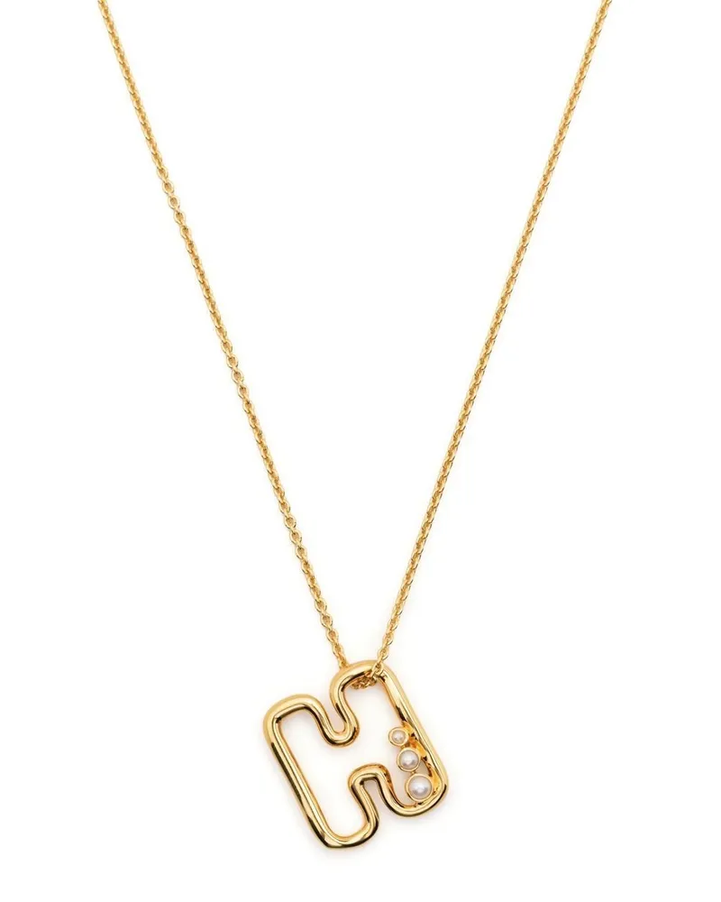 Missoma Halskette mit Perlenverzierung - Gold Gold