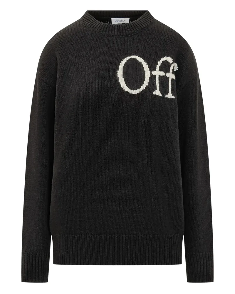 OFF-WHITE crewneck sweater - Schwarz Schwarz