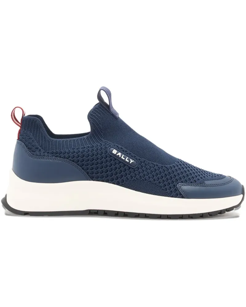 Bally Sneakers mit Logo - Blau Blau