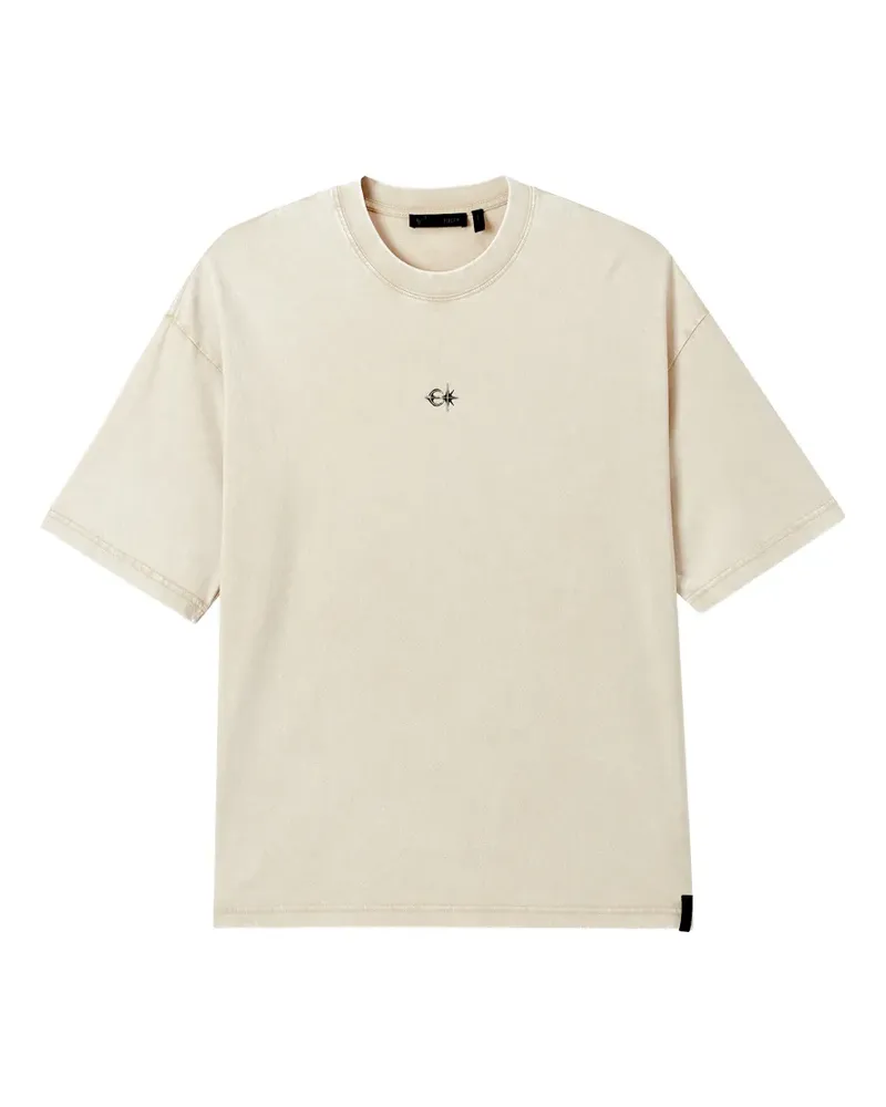 FIVE CM T-Shirt mit grafischem Detail - Nude Nude
