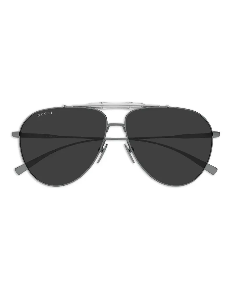 Gucci Getönte Pilotenbrille - Grau Grau