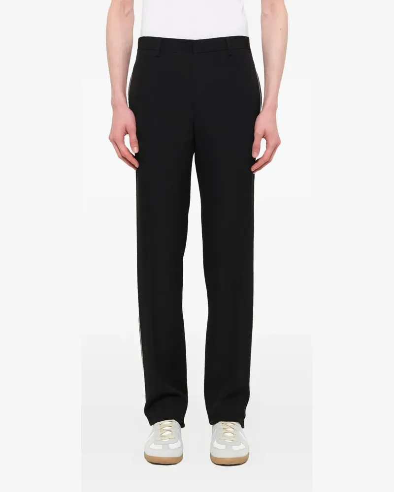 Givenchy side-zip tailored trousers - Schwarz Schwarz