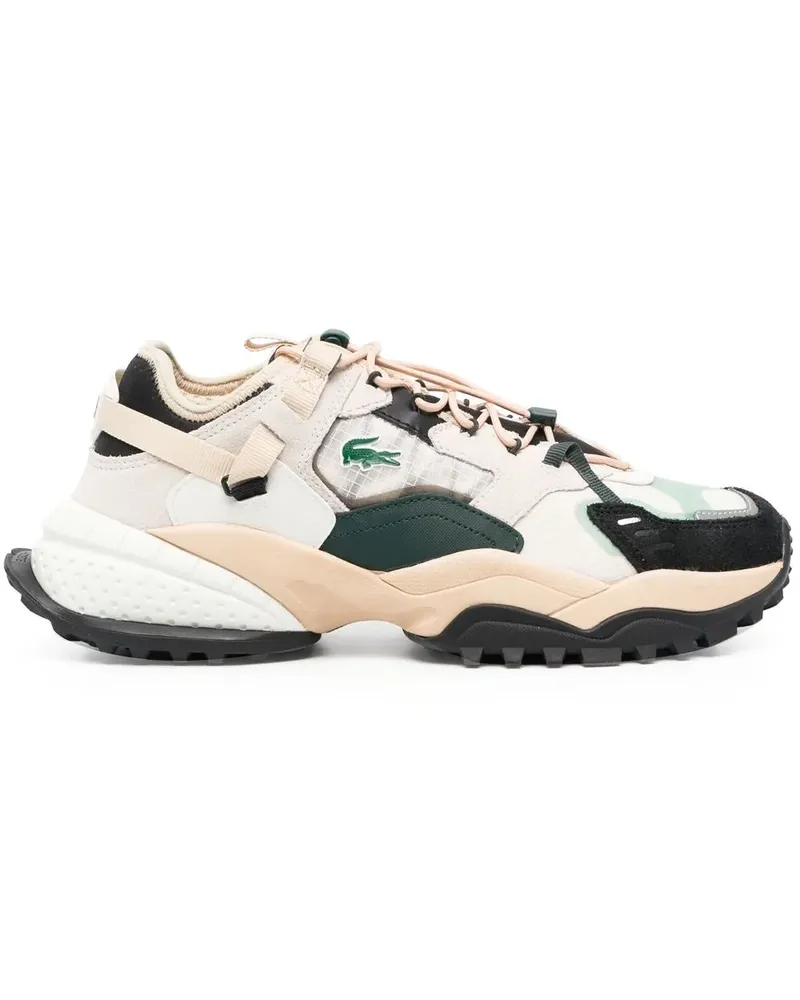 Lacoste Sneakers mit Logo-Patch - Nude Nude