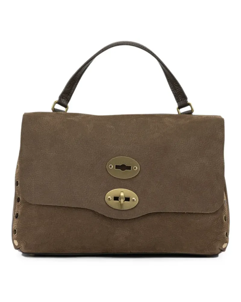Zanellato small Postina tote bag - Braun Braun