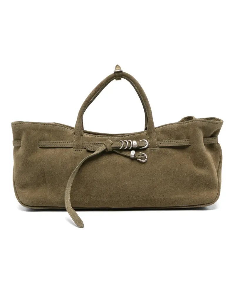 Marge Sherwood Grandma Used Tote Bag mit Schnallendetail - Grün Grün