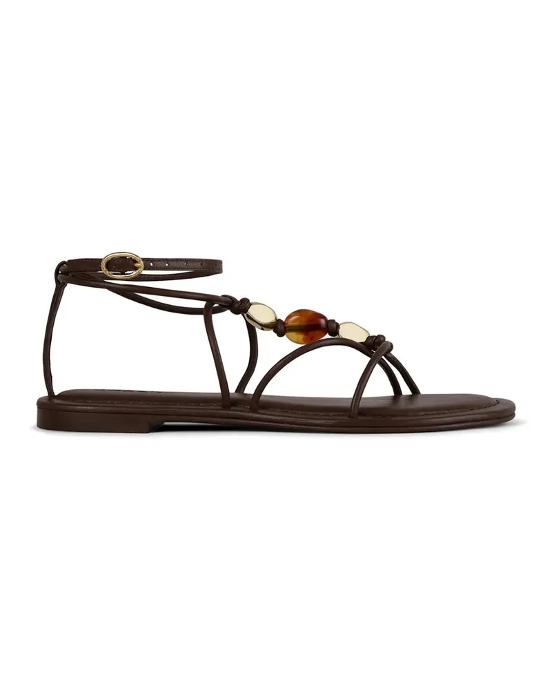 ba&sh Verzierte Caya Sandalen - Braun Braun