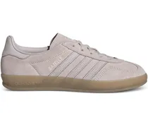 Gestreifte Sneakers - Nude