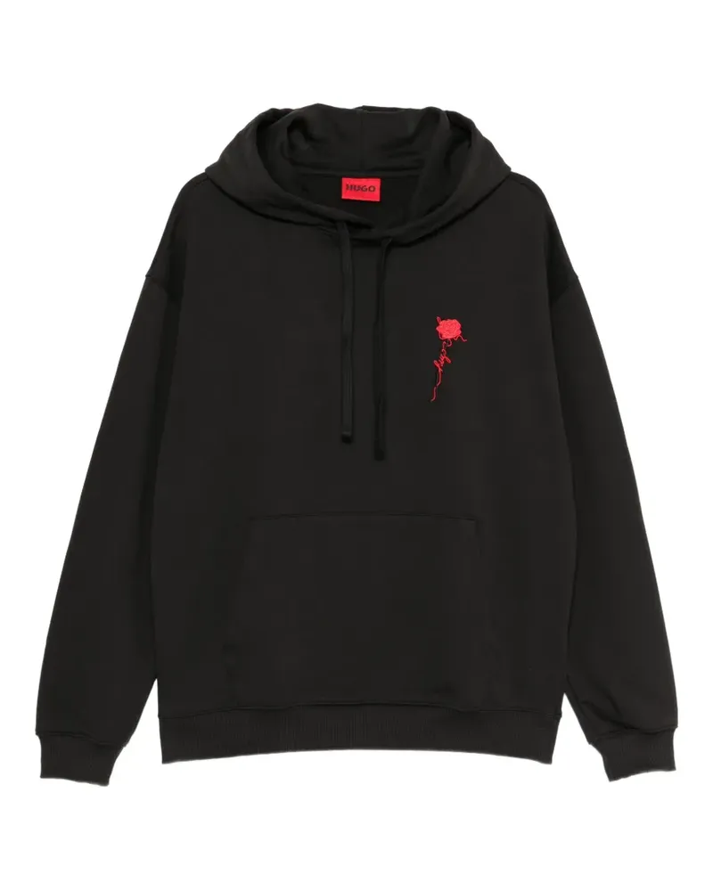HUGO BOSS Diflowhood Hoodie - Schwarz Schwarz