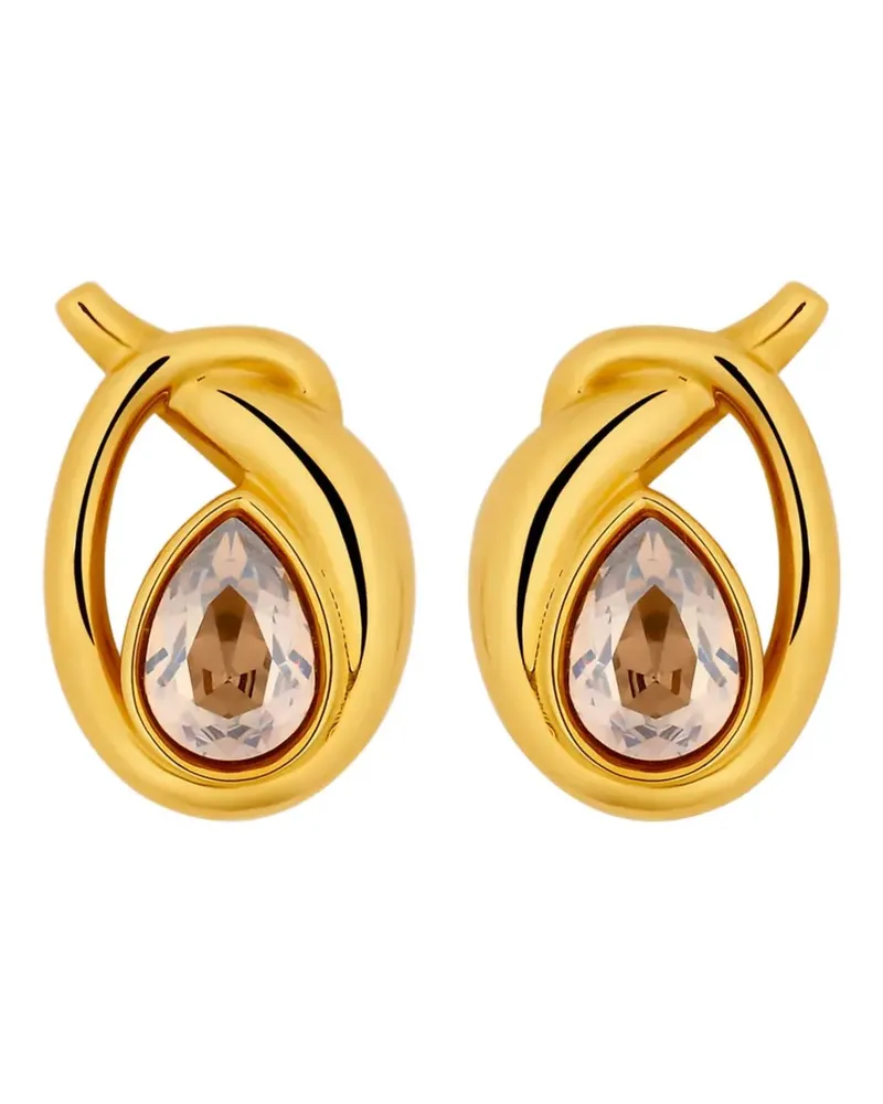 Oscar de la Renta Ohrringe mit Tropfen - Gold Gold