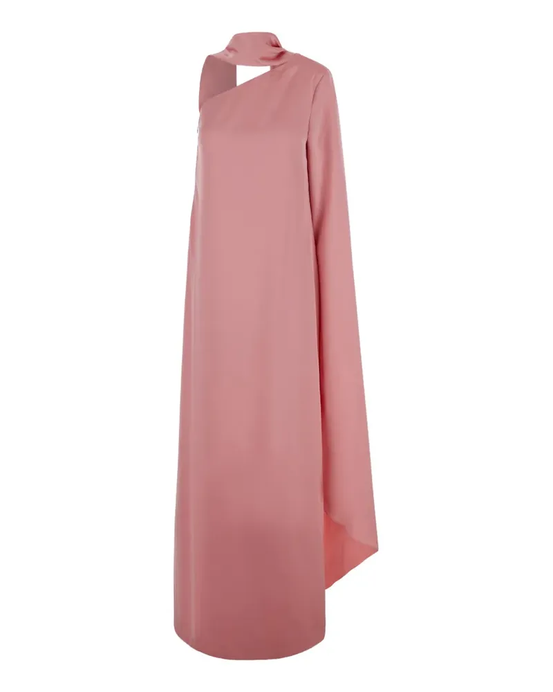 Solace London one-shoulder draped-panel maxi dress - Rosa Rosa