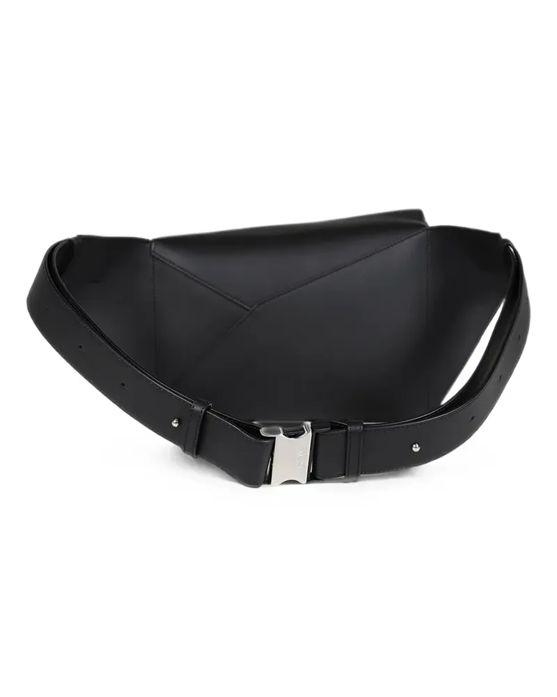 Loewe small Puzzle Edge belt bag - Schwarz Schwarz