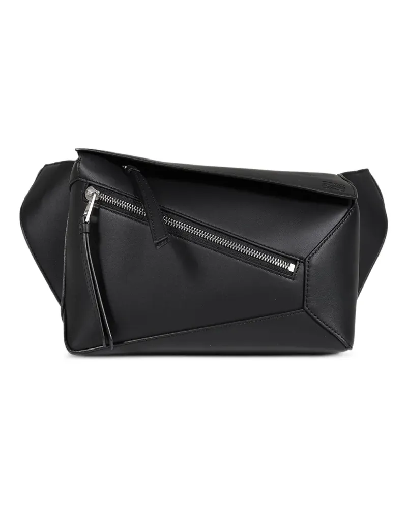Loewe small Puzzle Edge belt bag - Schwarz Schwarz