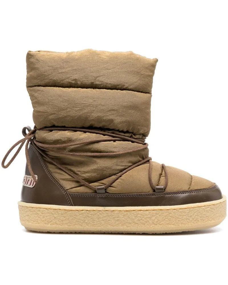 Isabel Marant Gefütterte Zimlee Stiefeletten - Grün Grün