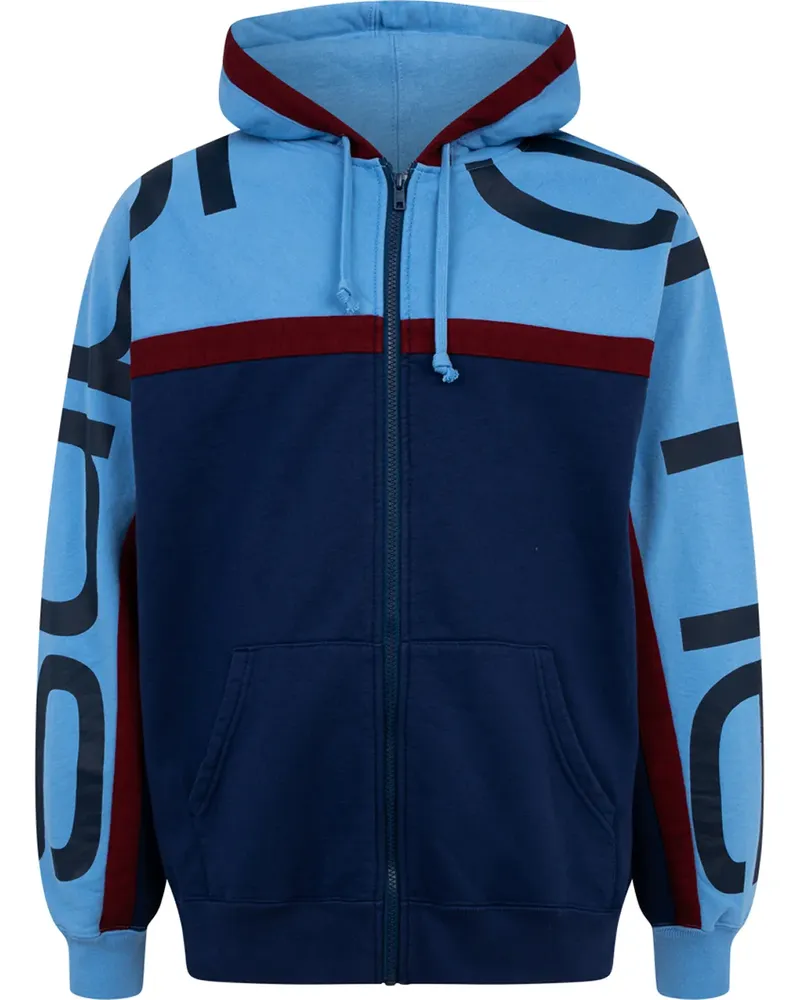 Supreme Being Kapuzenjacke mit Logo-Print - Blau Blau